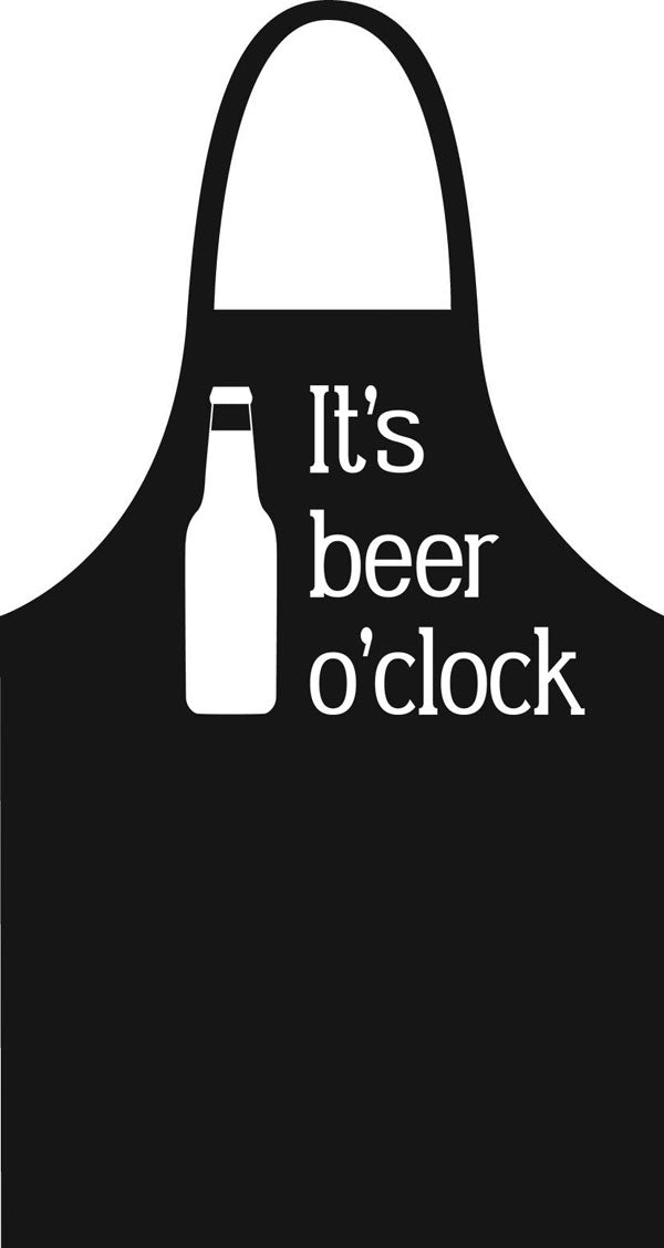 It's Beer O'Clock Apron