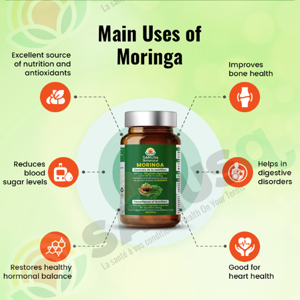 Main benefits of Moringa