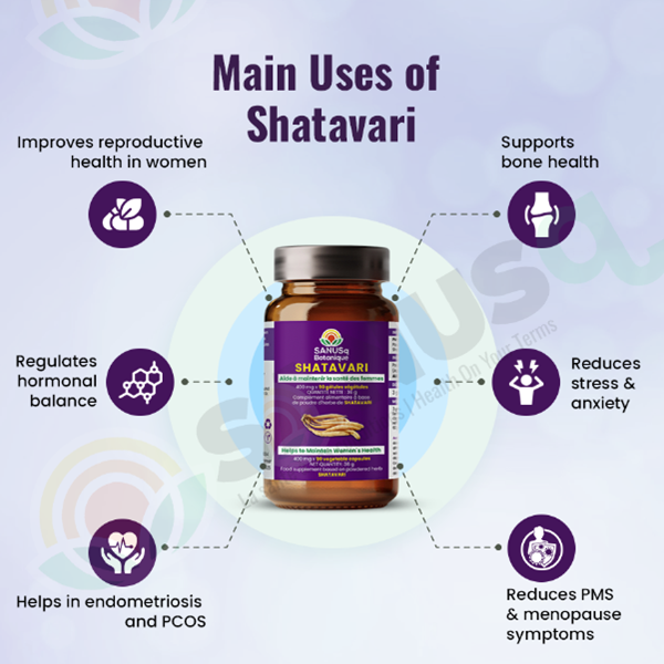 Main benefits of Shatavari