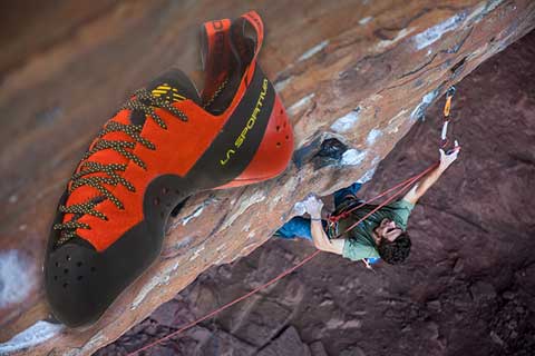 testarossa climbing shoe