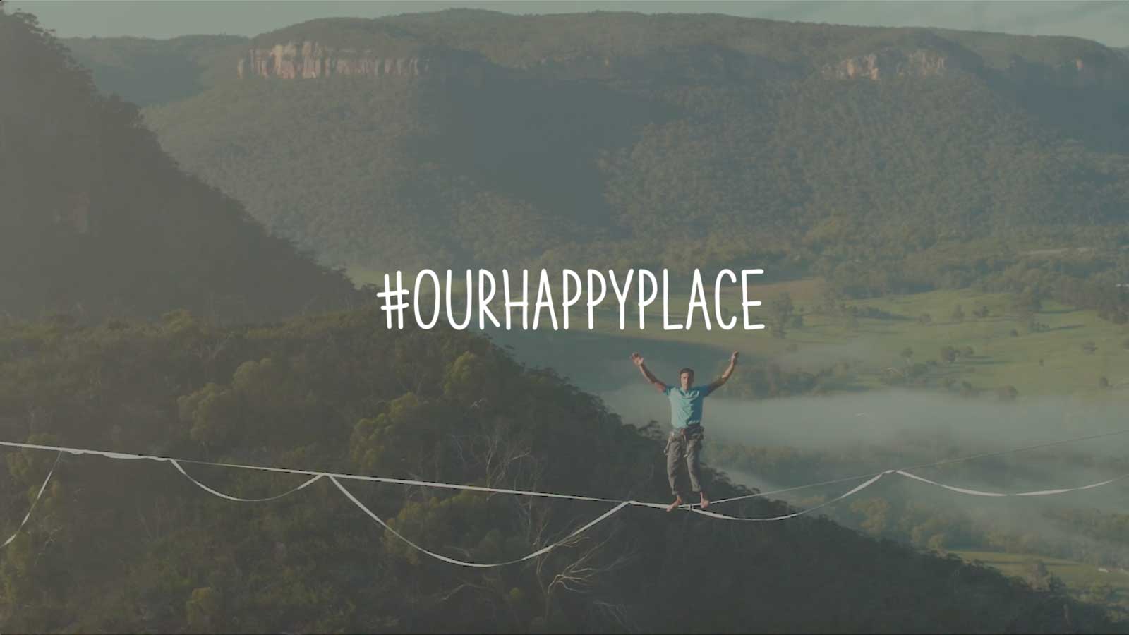 Mountain Equipment Australia - Our Happy Place - Keep the psych 