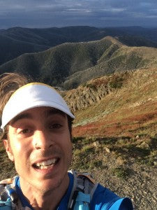 Summit selfie. Mt Feathertop