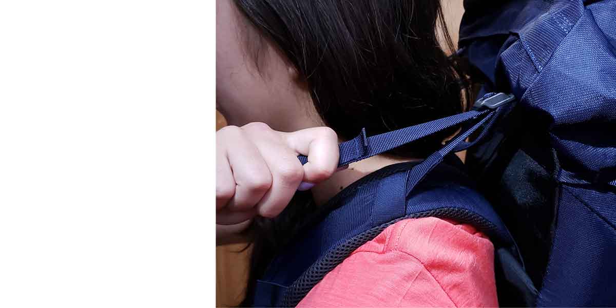 Hiking Pack Fitting Guide 6 top stabilising straps