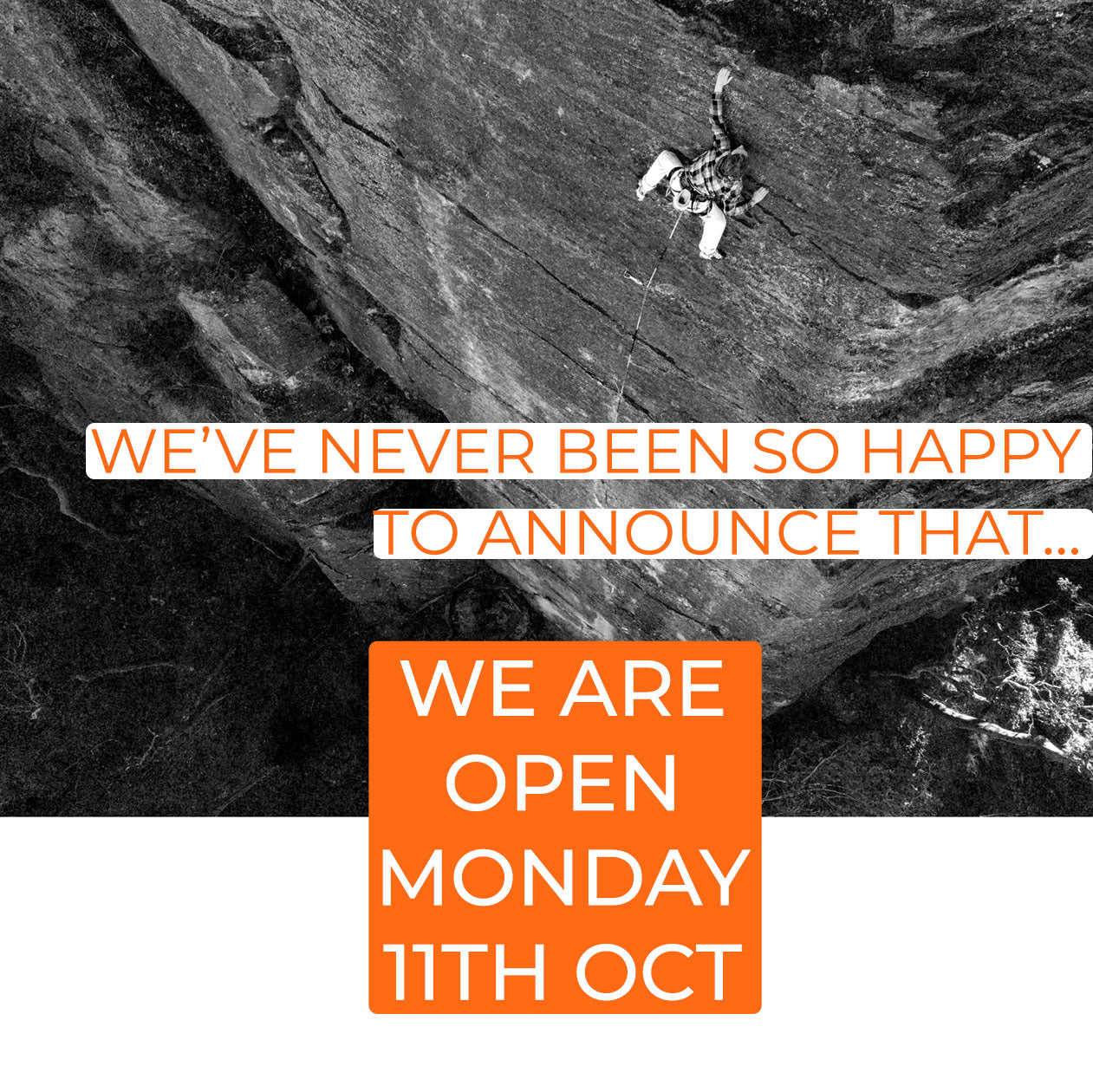 Mountain Equipment Sydney is opening Monday 11th October following new covid lockdowns