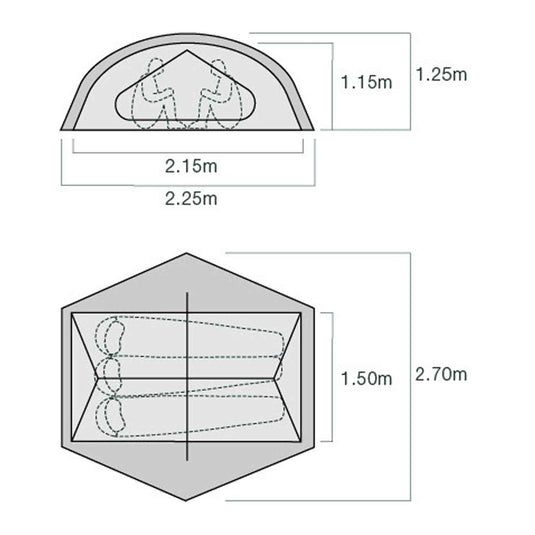 Lyra II HikingTent – Mountain Equipment