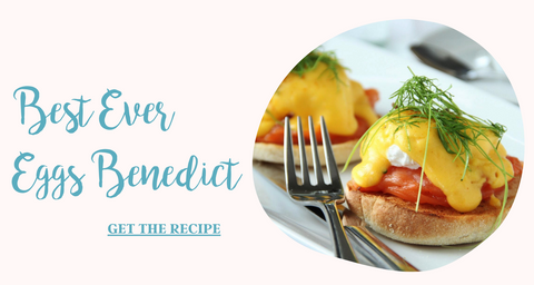 Pepper & Me Eggs Benedict Recipe - Easter Breakfast Ideas