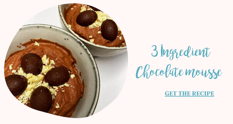 Chocolate mousse – 3 Ingredients