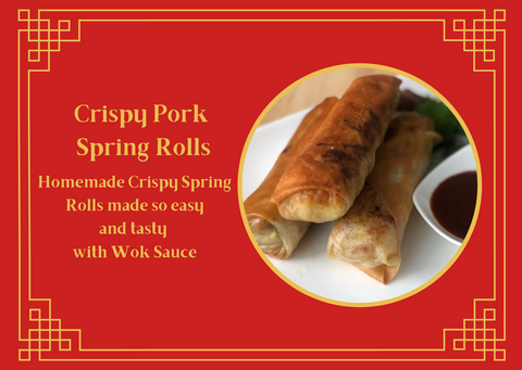 Crispy Pork Spring Rolls Recipe