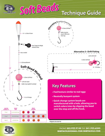 Drift Fishing with BnR Tackle Soft Bead 