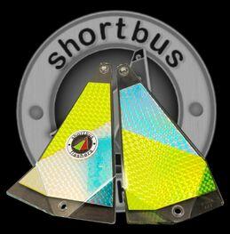 Shortbus 8&quot; Triangle Flashers Trolling Attraction shortbus 81 Proof 