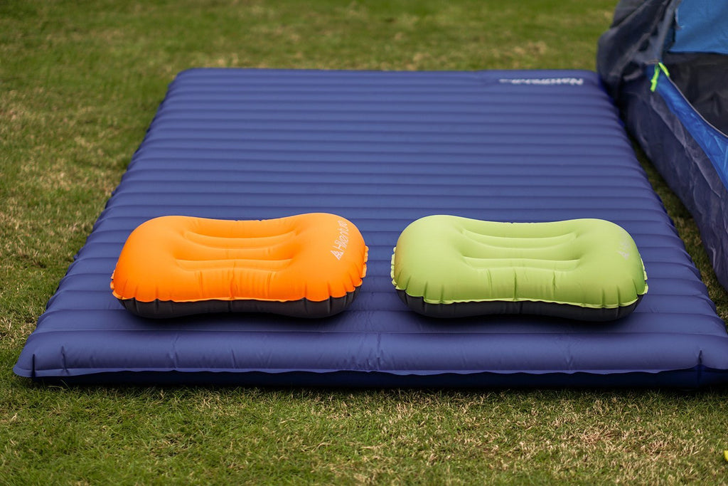 double self inflating mattress camping sleeping pad