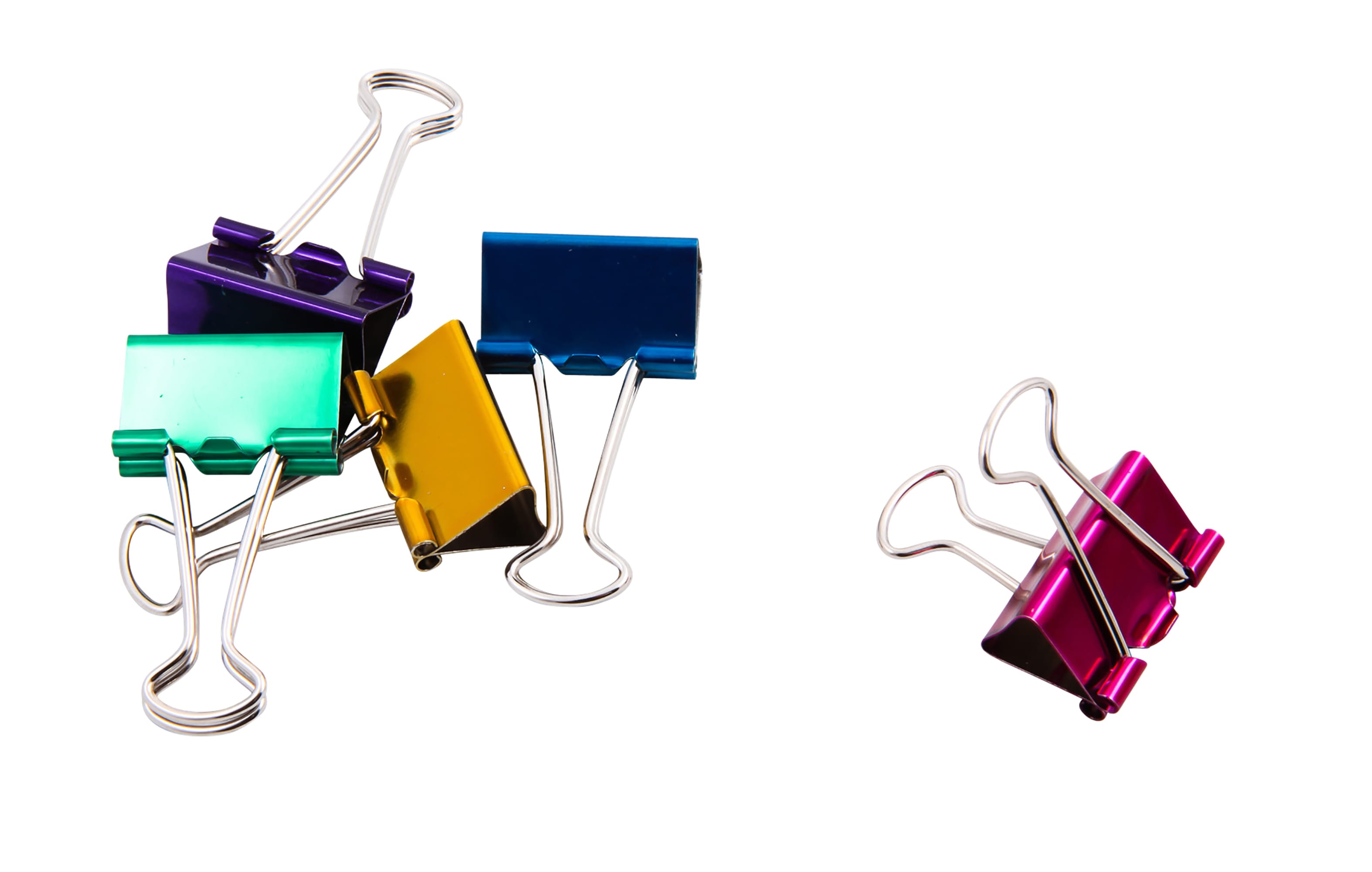 designer binder clips