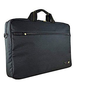techair - Notebook carrying shoulder bag - 17.3" - black