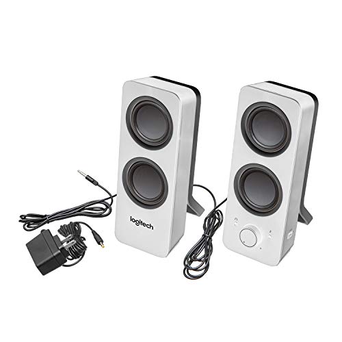 logitech z200 multimedia speakers snow white