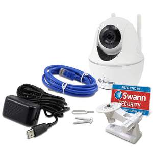 Best Value Swann Wireless Pan & Tilt HD CCTV Security Camera, 1080p Full HD with Audio & Remote Control via App