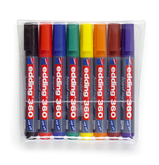 BIC VELLEDA 1741 Bullet Tip Pocket Cetone Whiteboard Marker 1.5mm Blue (Box  12)