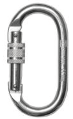 Karabiner in acciaio a vite FA2