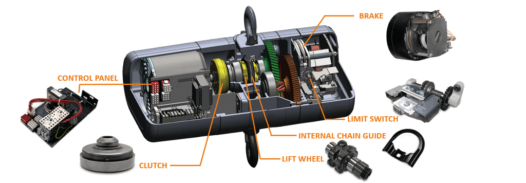 CM Lodestar Hoist D8 