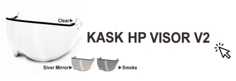 Casco kask hp visor v2