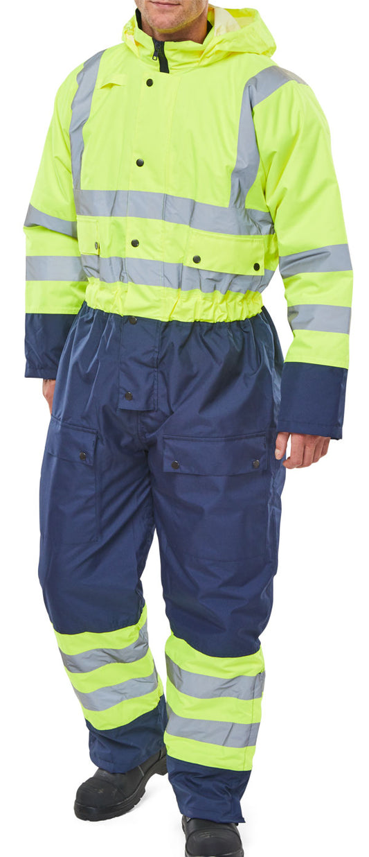 Hi-Vis Thermo Waterproof Coverall