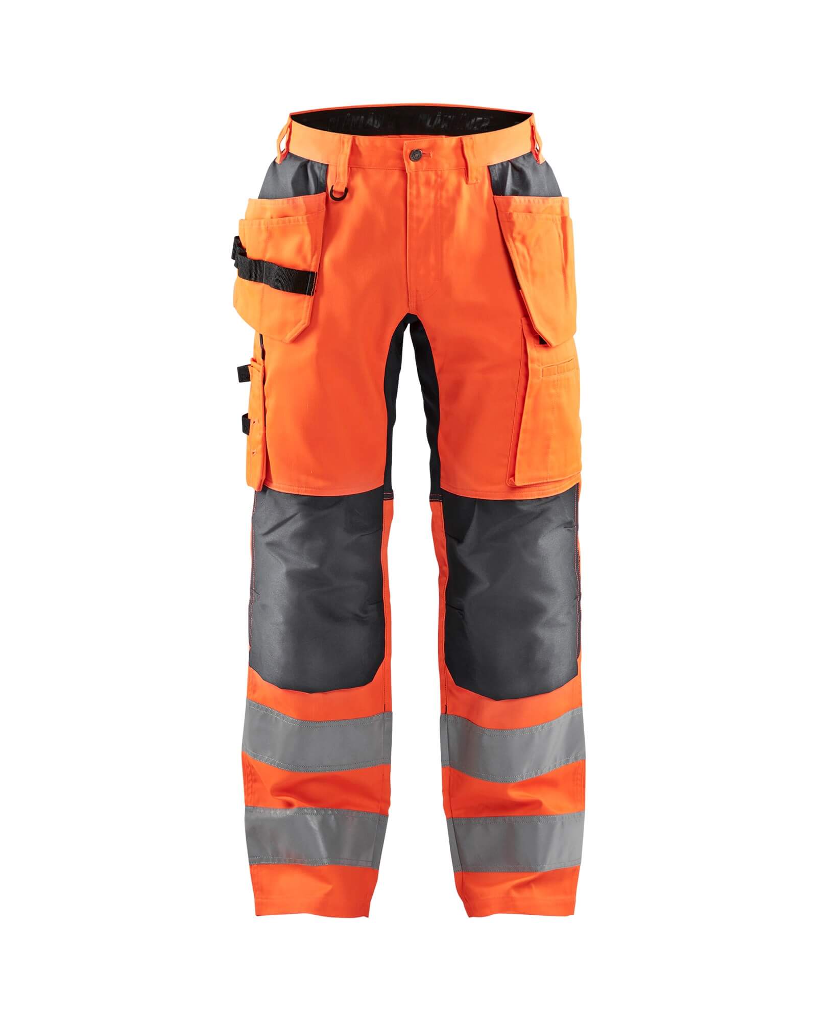 ClickWorkwear HI VIS TROUSERS WITH NYLON PATCH  Workwear from SK Apparel UK