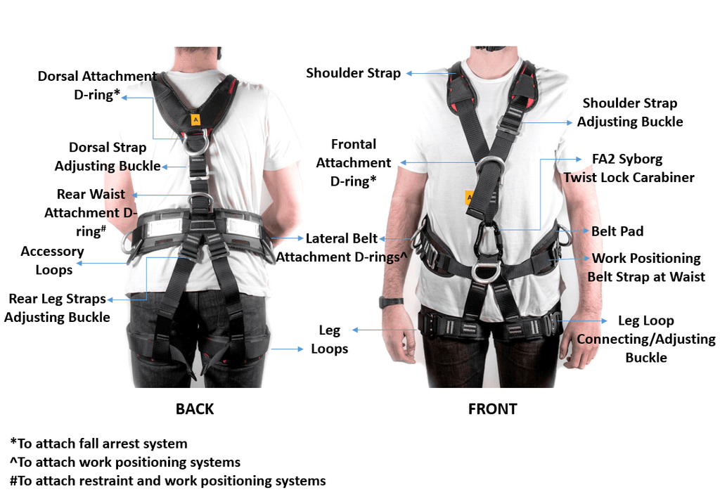 Safety Harness for Working at Height MTN Shop EU