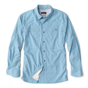 Open Air Caster Long Sleeve- Cloud Blue - Lone Star Dry Goods