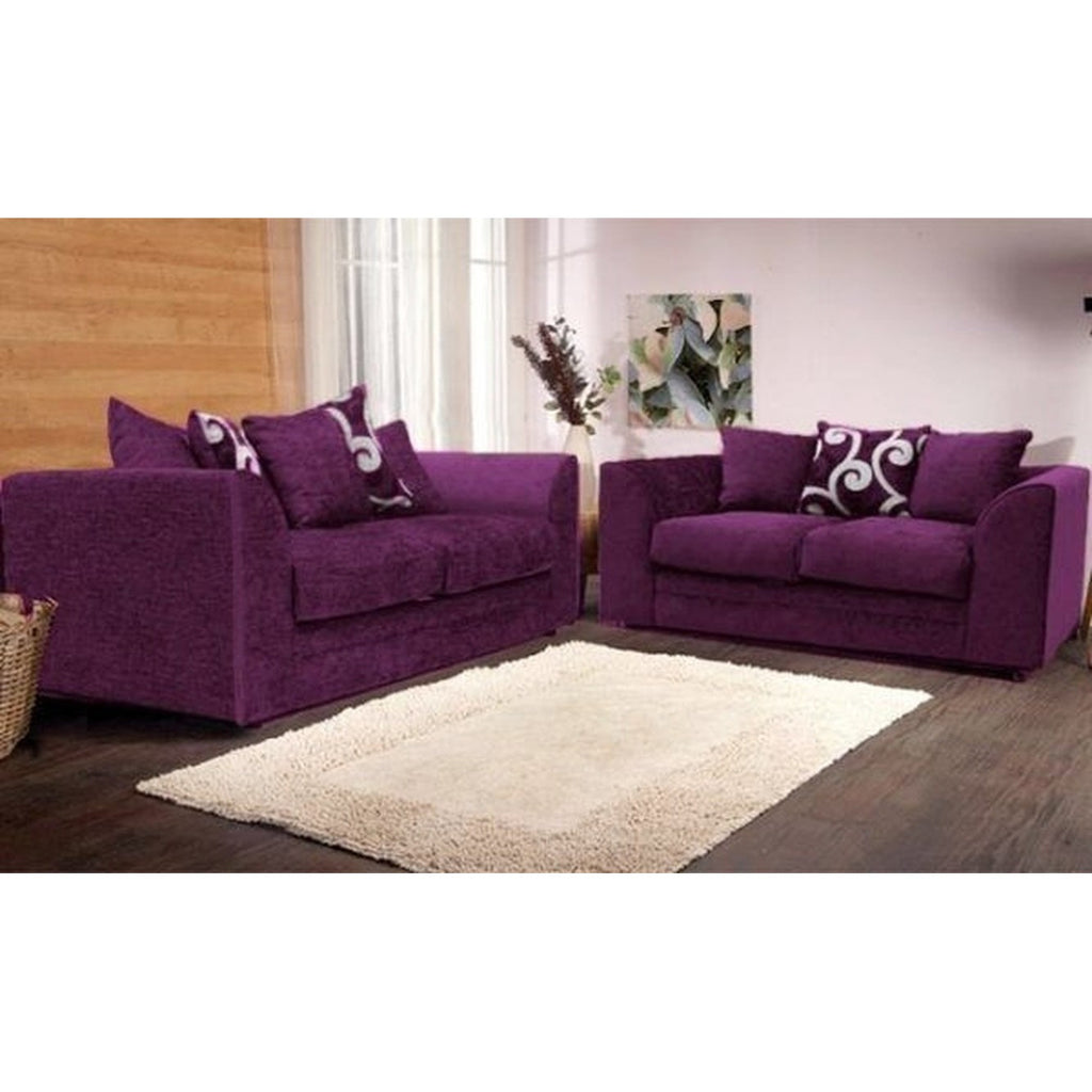 Cheap Sofa UK Jackson Chenille Fabric 3 2 Sofa Suite In