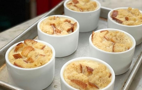 Bread Pudding Pour Custard