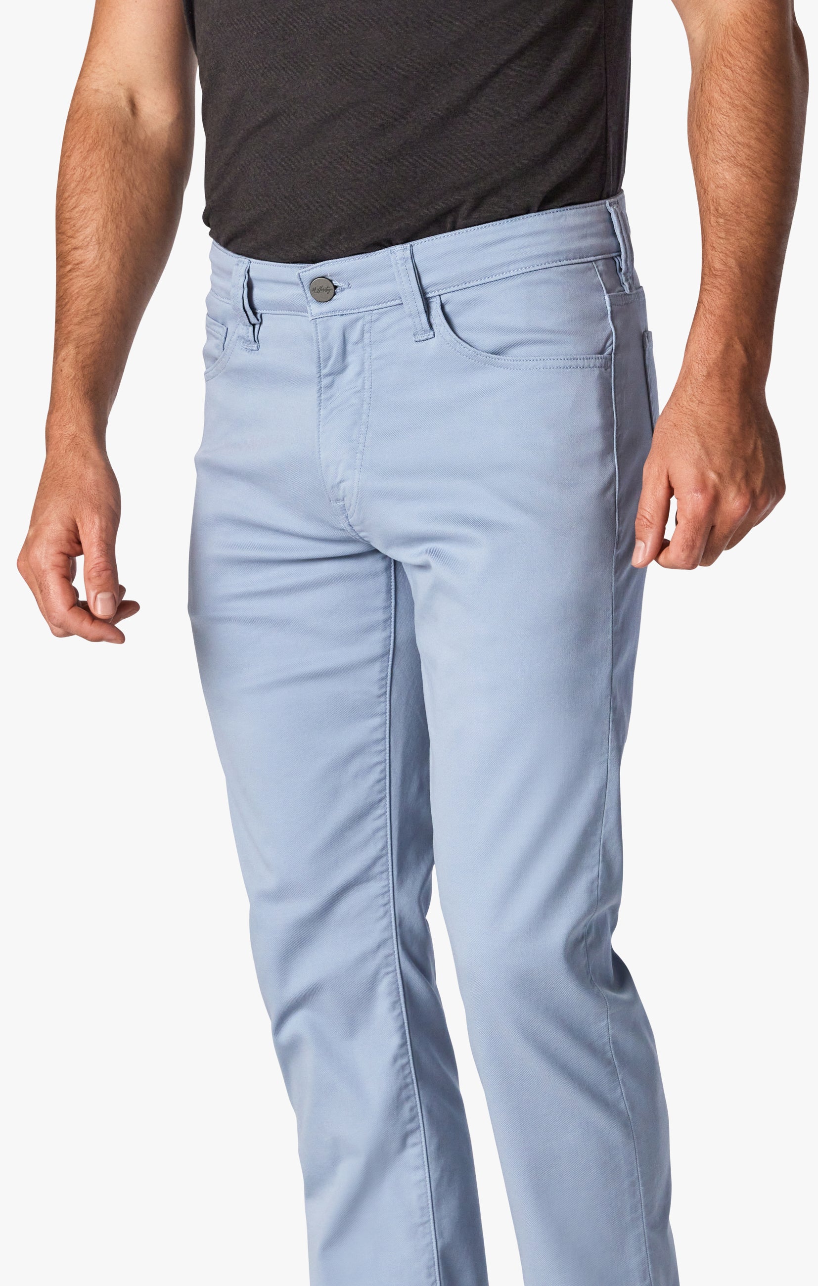 LASTINCH Blue Comfort Fit Stretch Pants