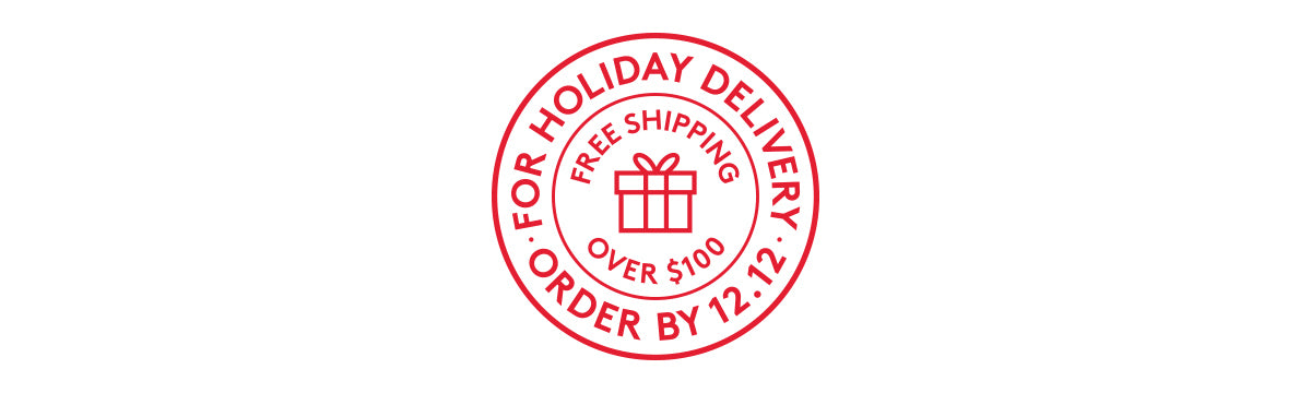 Order by 12/12/22 to receive in time for holiday!