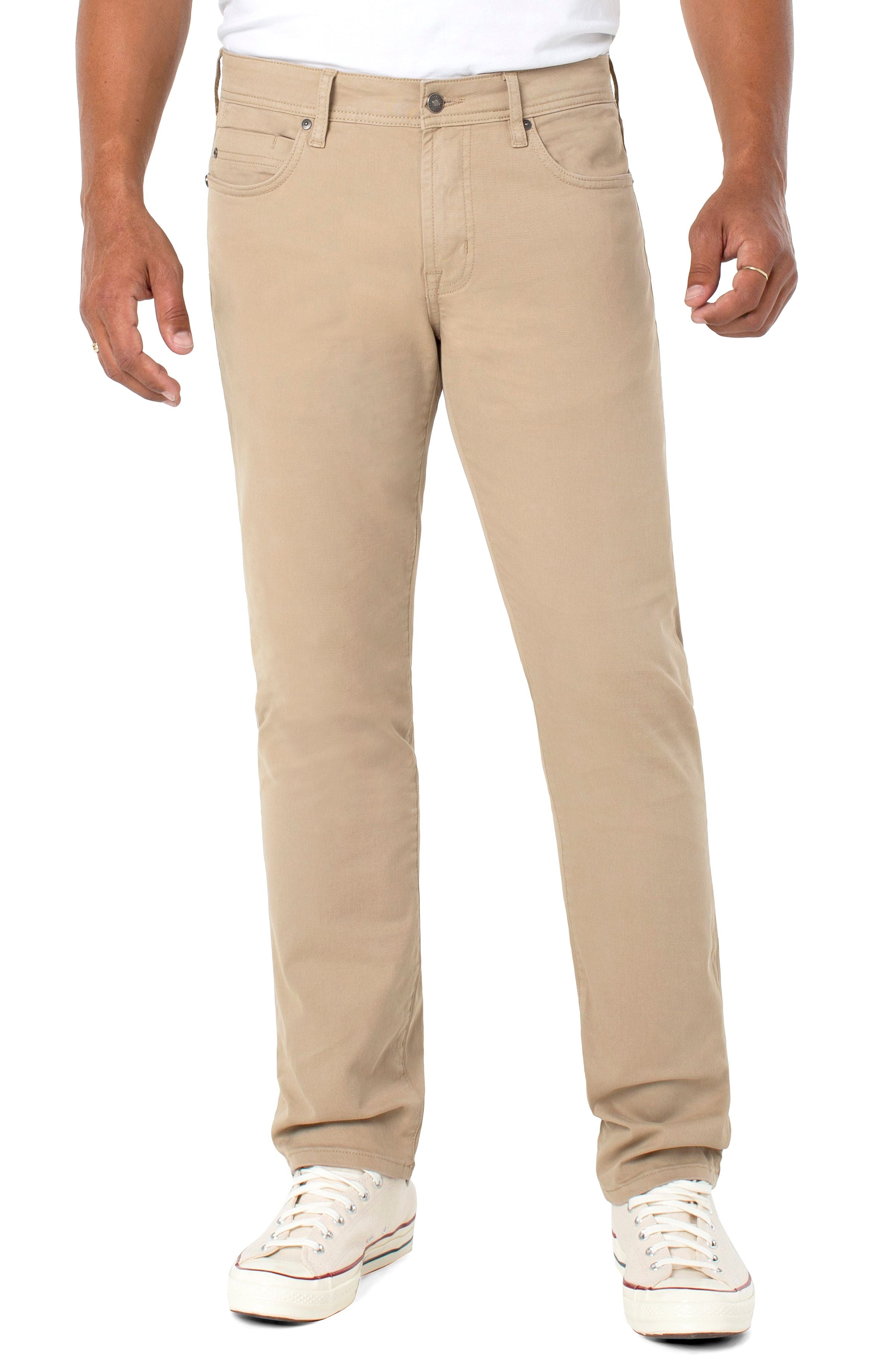 Kingston khaki heavy twill fabric