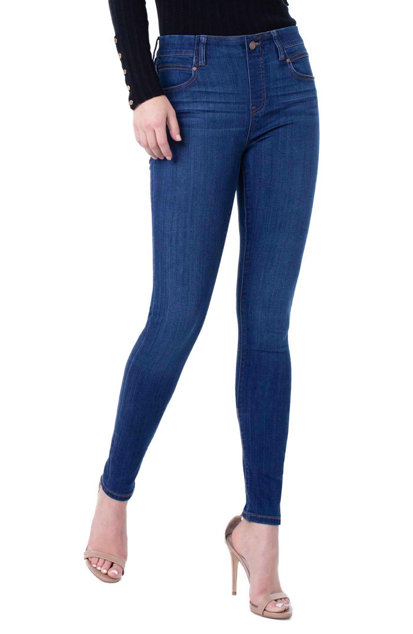 THE GIA GLIDER® SKINNY PULL-ON HIGH PERFORMANCE ECO DENIM