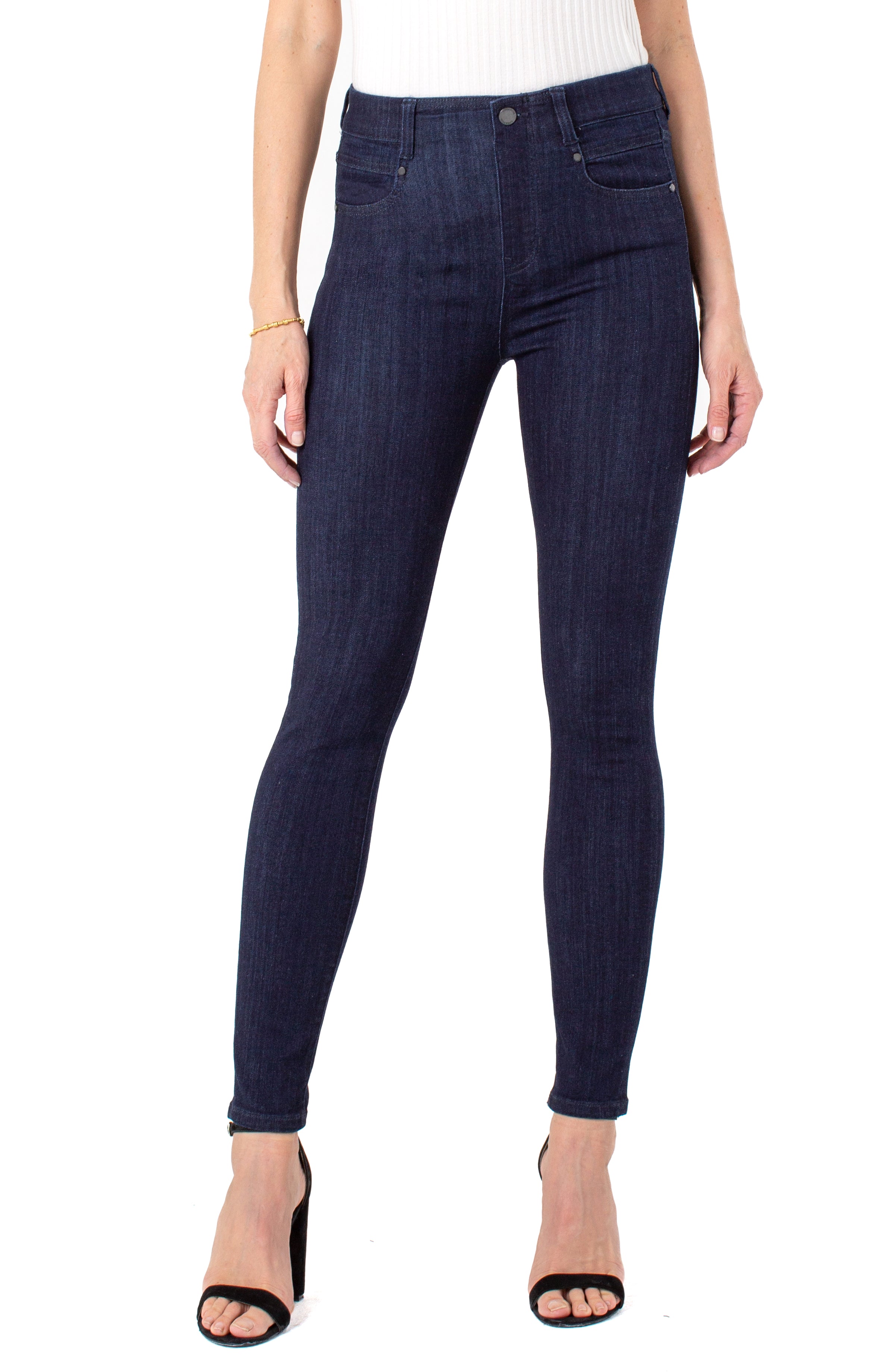 THE GIA GLIDER® SKINNY PULL-ON HIGH PERFORMANCE ECO DENIM