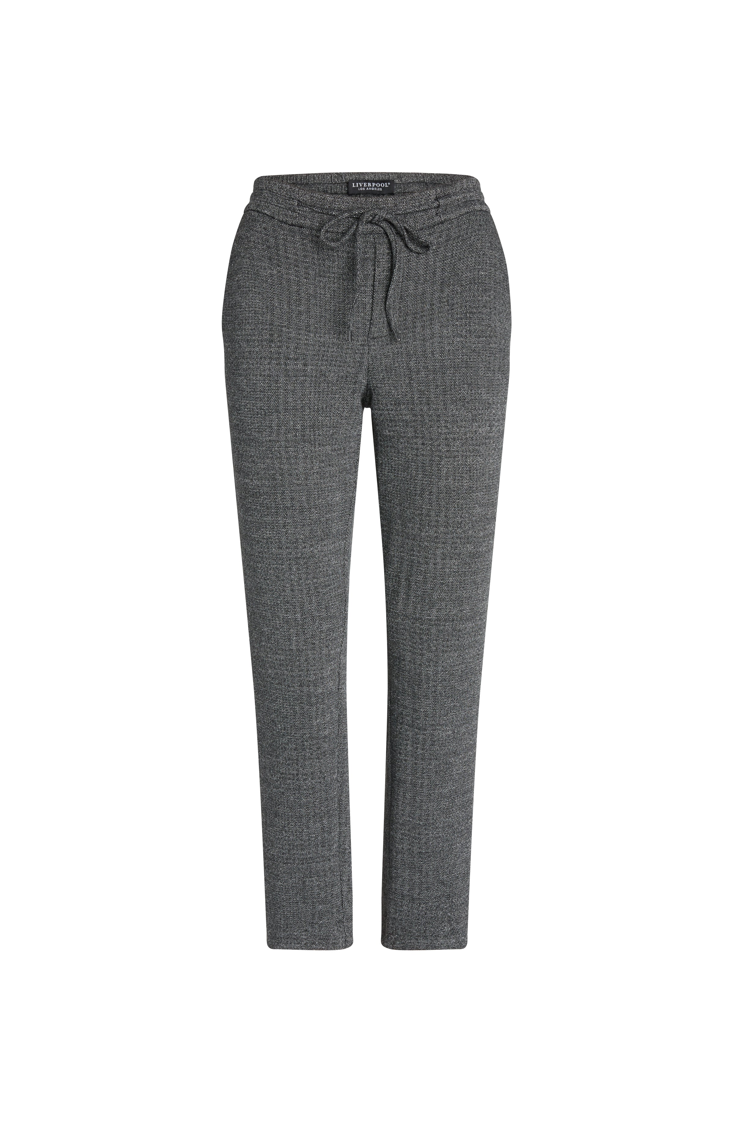 PULL ON TIE FRONT CROP TROUSER