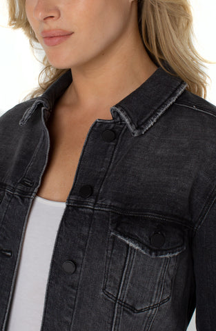 ladies jean jacket xs