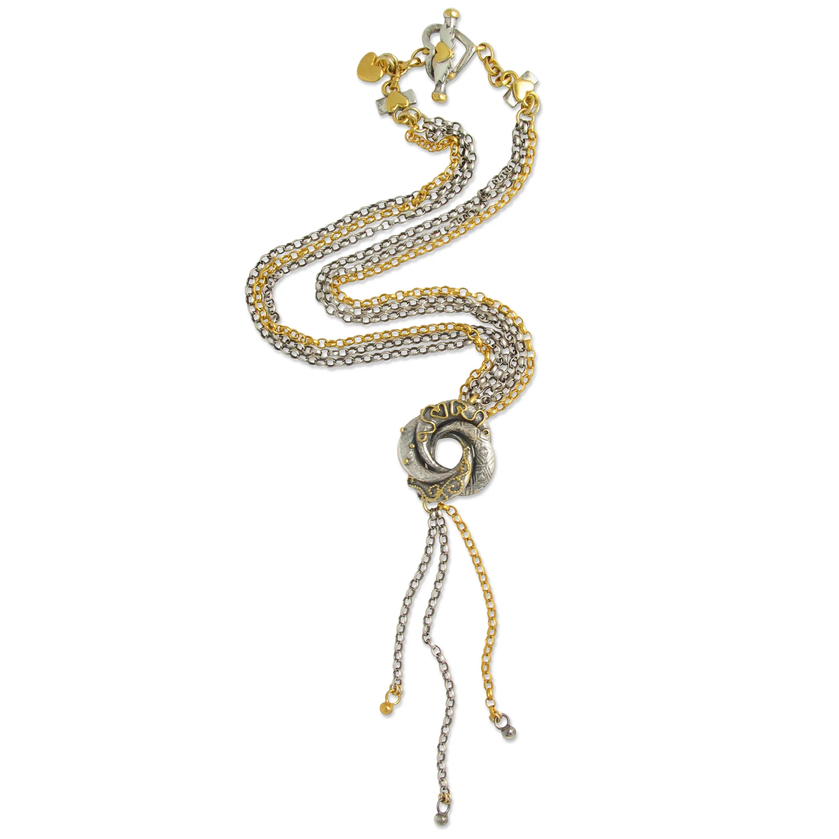 Algerian Loveknot Necklace as seen in James Bond Casino Royale worn by Eva Green, designed by Sophie Harley London