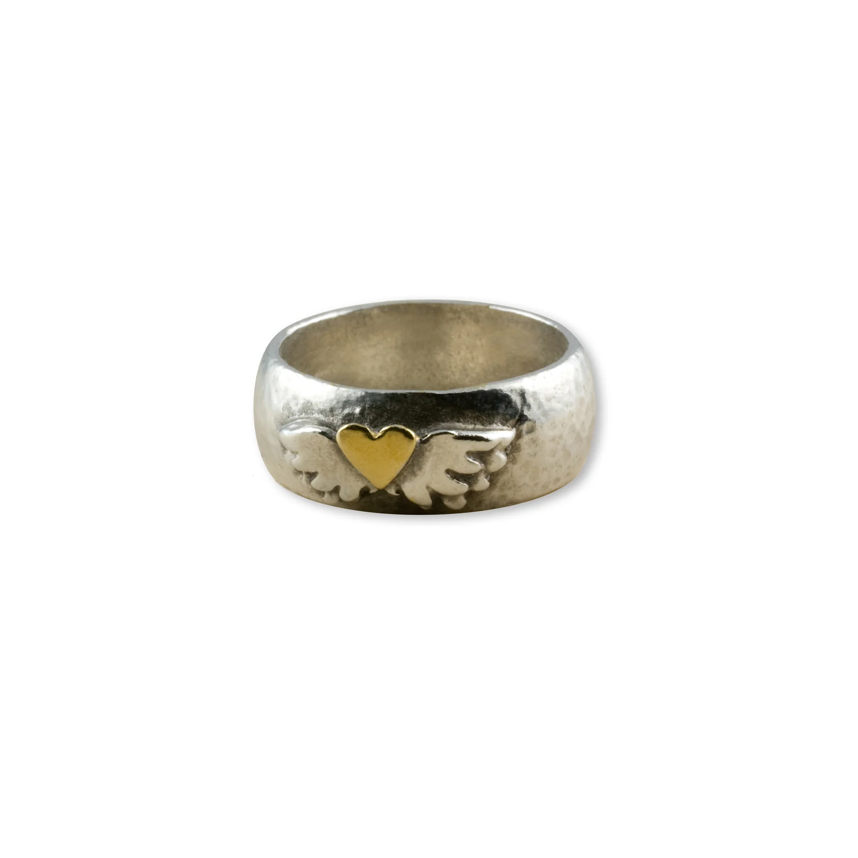 Byzantine Winged Heart Ring