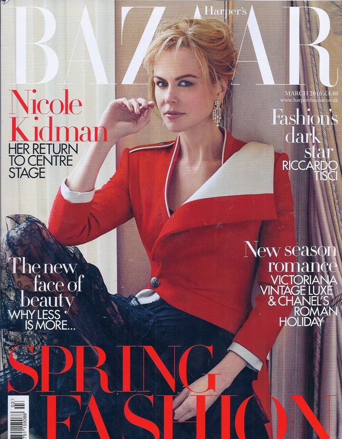 Harpers Bazaar March 2016 features Sophie Harley