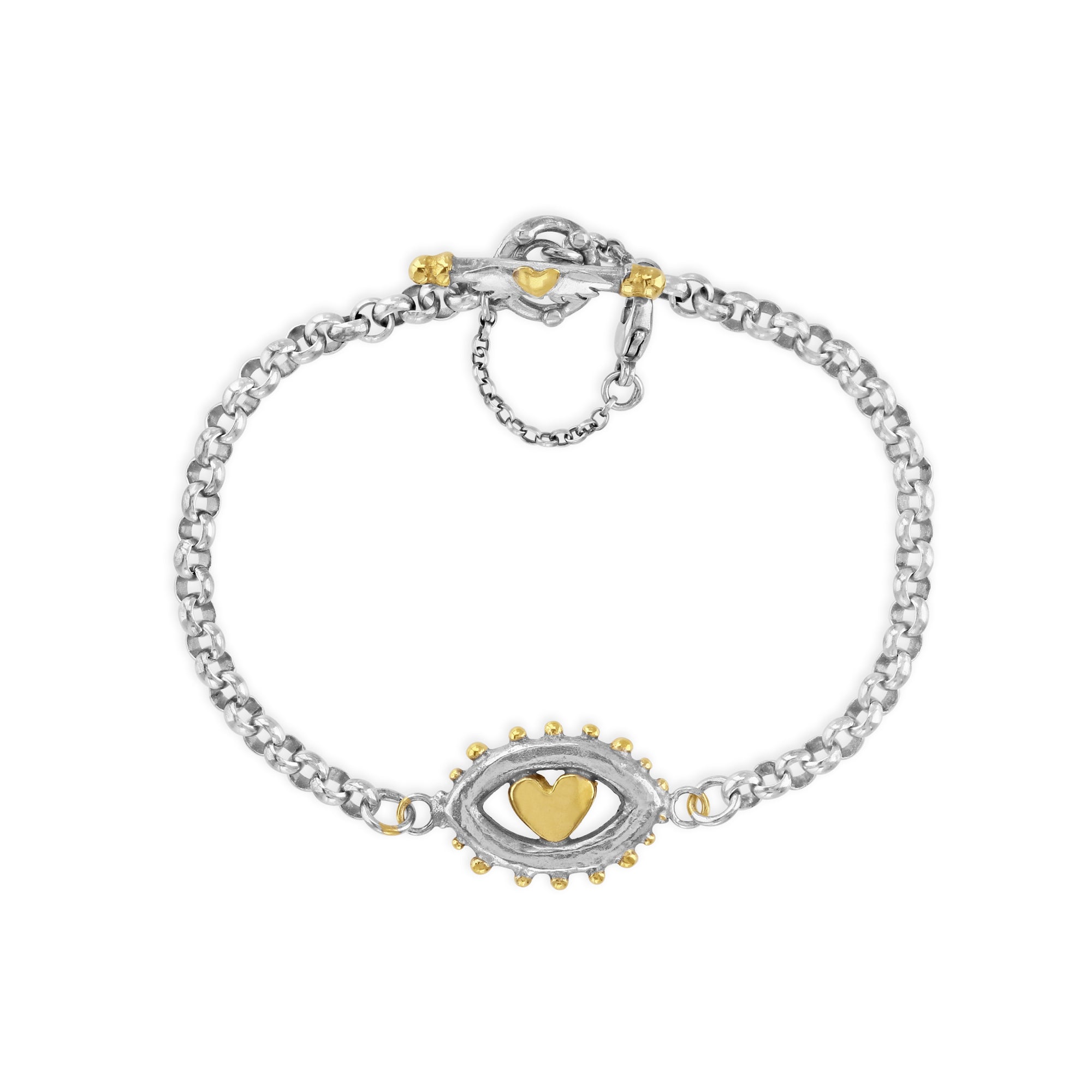Image of Chunky Eye Amulet Bracelet