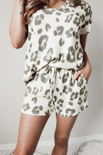 Load image into Gallery viewer, Casual Leopard Print Summer Lounge Set