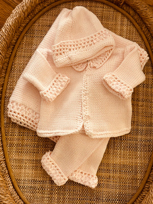 Baby Pink Crochet Set - Layla's Boutique 
