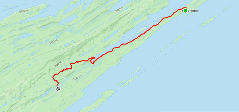 Hike from Rock Harbor to Daisy Farm Isle Royale National Park