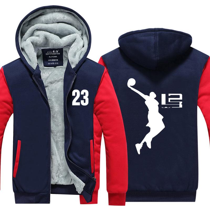 red lebron hoodie