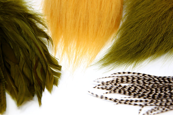 Fly Tying Feathers Fibers Dubbing