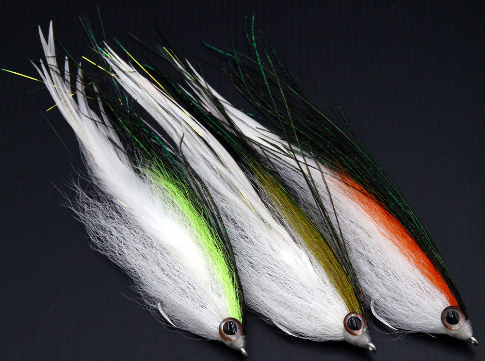 Hollow Flat Wing Deceiver Striped Bass Fly