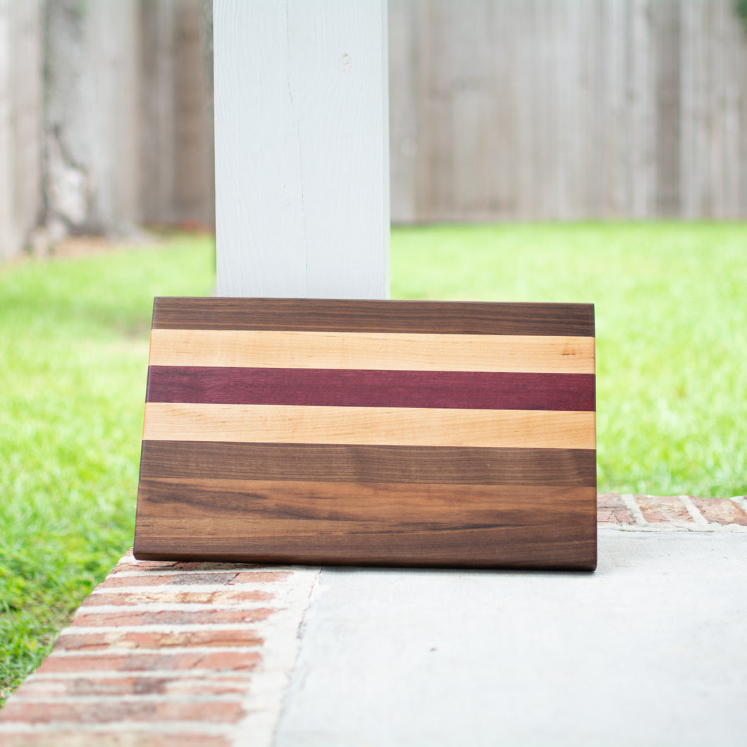 edge grain cutting board