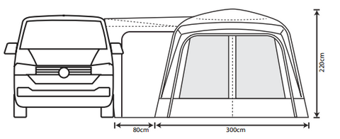 Outdoor Revolution Cayman Air Inflatable Footprint (2023)