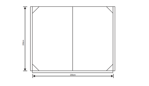 Outdoor Revolution Cayman Sun Canopy 2x Side Panels ORDA1405 (2021)