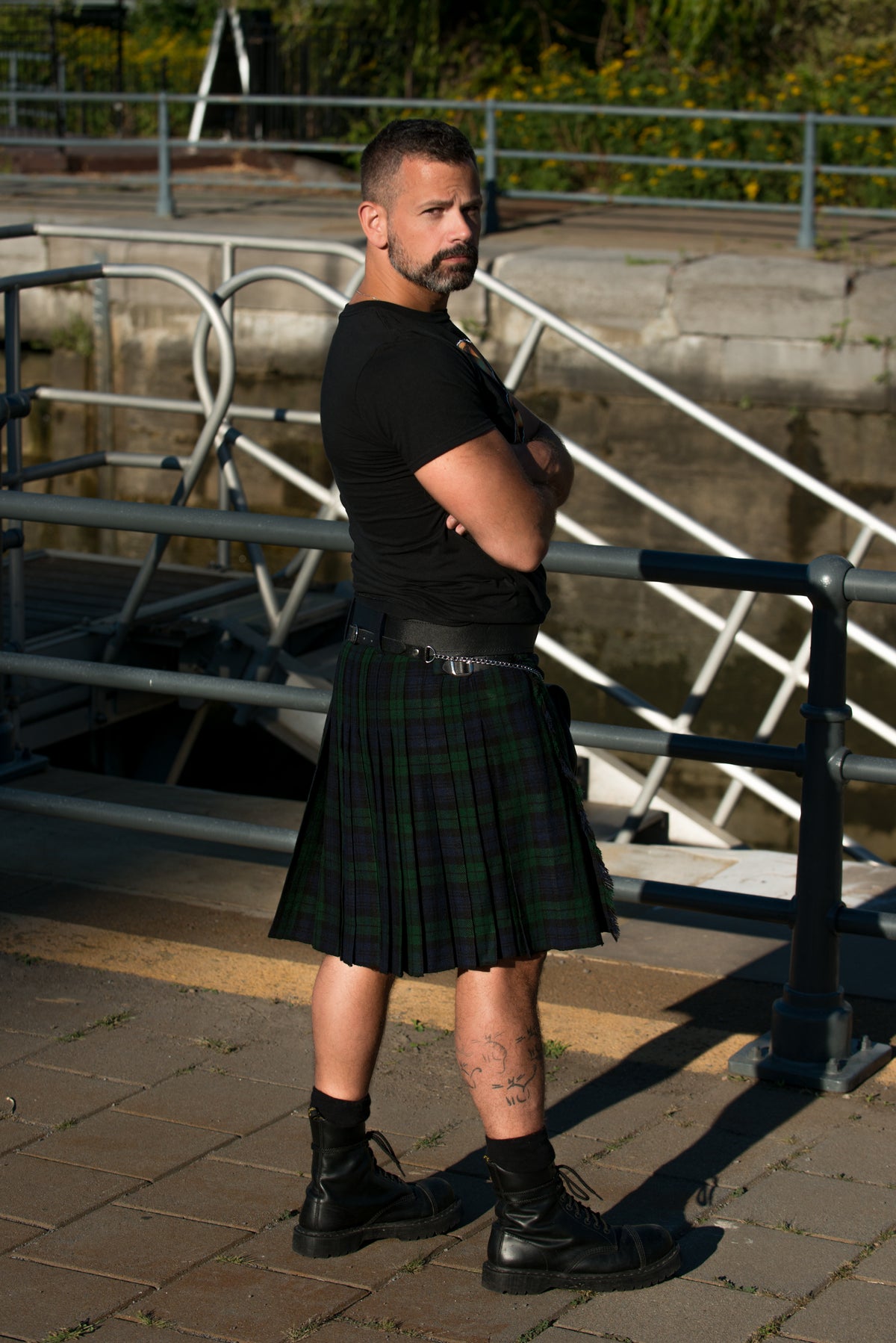 black watch utility kilt